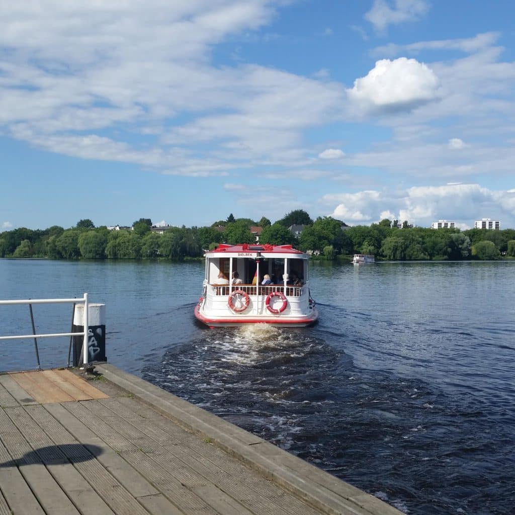 Außenalster Hansestadt Touren Martina Darkow